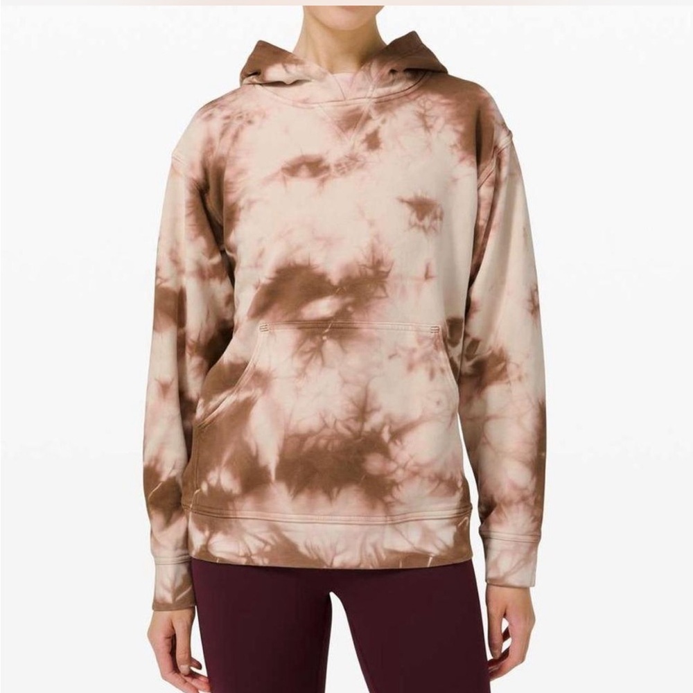 LULULEMON All Yours Hoodie/Sweatshirts Multicolor Athleisure Workout Fleece Sz 4